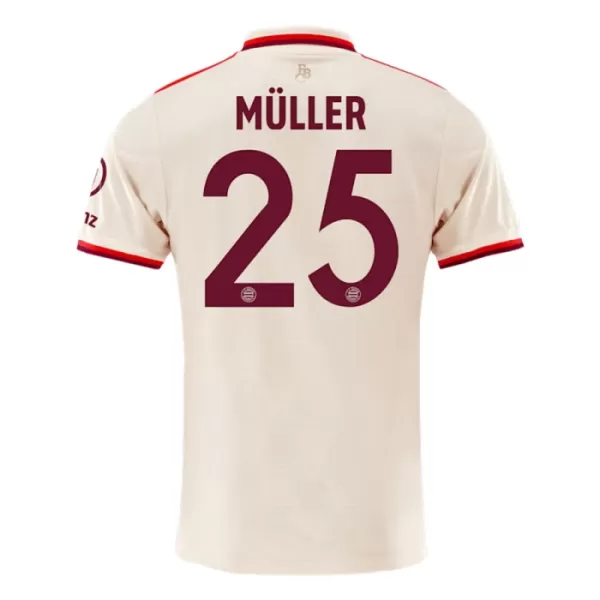 Fotbalové Dresy FC Bayern Mnichov Thomas Müller 25 Alternativní 2024-25