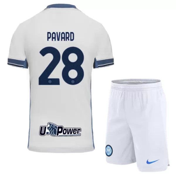 Fotbalové Dresy Inter Milán Pavard 28 Dětské Venkovní 2024-25