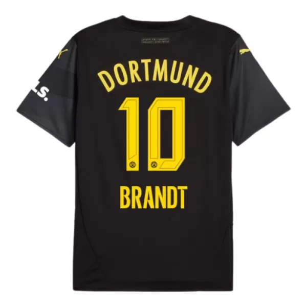 Fotbalové Dresy Borussia Dortmund Brandt 10 Venkovní 2024-25