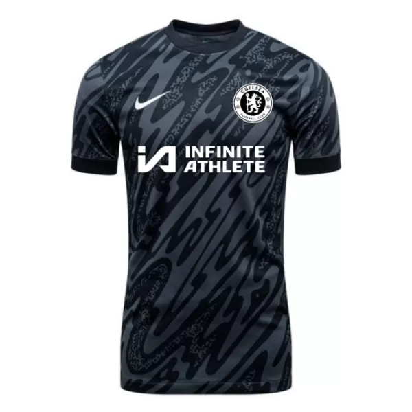 Brankářské Fotbalové Dresy Chelsea FC 2024-25 Černá