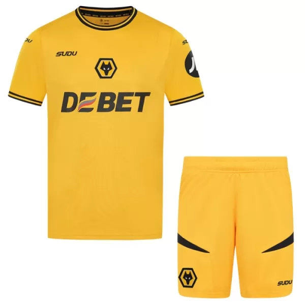 Fotbalové Dresy Wolverhampton Wanderers Dětské Domácí 2024-25