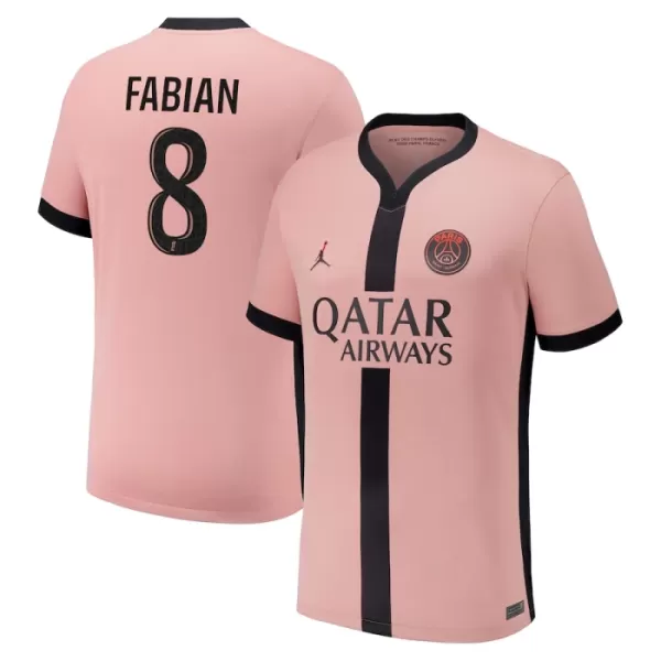 Fotbalové Dresy Paris Saint-Germain Fabian Ruiz 8 Alternativní 2024-25