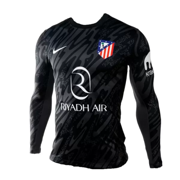 Brankářské Fotbalové Dresy Atlético Madrid Dětské Domácí 2024-25 Dlouhý Rukáv