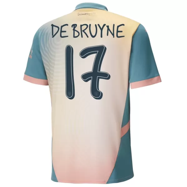 Fotbalové Dresy Manchester City Kevin De Bruyne 17 Čtvrtý 2024-25