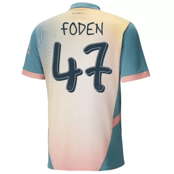 Fotbalové Dresy Manchester City Phil Foden 47 Čtvrtý 2024-25