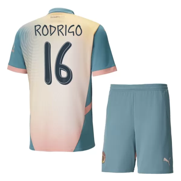 Fotbalové Dresy Manchester City Rodrigo Hernández 16 Dětské Čtvrtý 2024-25