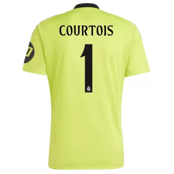 Brankářské Fotbalové Dresy Real Madrid Thibaut Courtois 1 Alternativní 2024-25