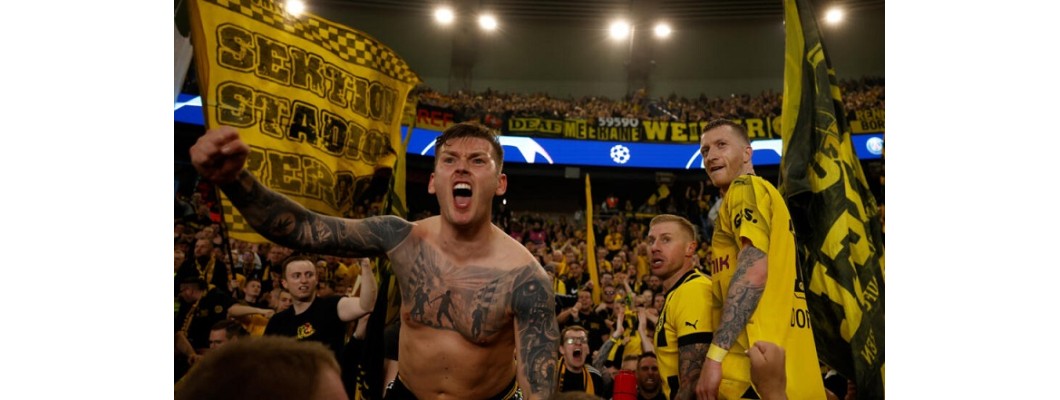Borussia Dortmund se opět dostala do finále Ligy mistrů na stadionu ve Wembley