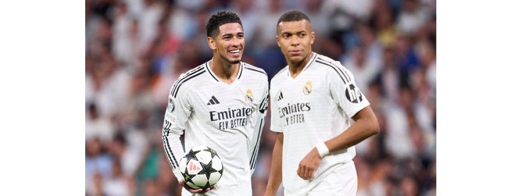 Kylian Mbappé a Jude Bellingham se stávají další generací záložníků Realu Madrid