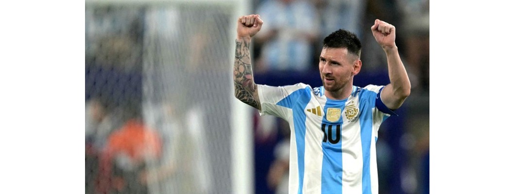 Lionel Messi se stává hráčem, který dovedl svou zemi do finále nejvícekrát ve fotbalové historii